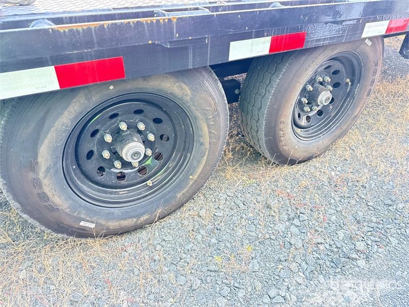 ED Trailers 40 ft T/A Gooseneck Equipment Trailer Autotransport-Anhänger