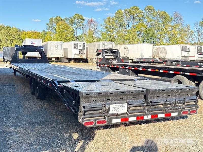 ED Trailers 40 ft T/A Gooseneck Equipment Trailer Autotransport-Anhänger