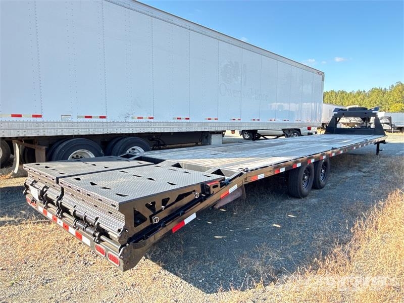 ED Trailers 40 ft T/A Gooseneck Equipment Trailer Autotransport-Anhänger