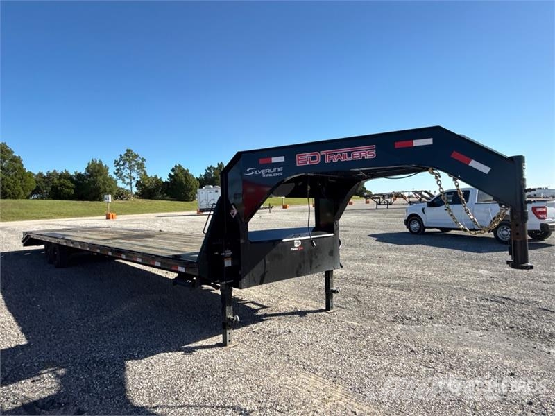 ED Trailers 40 ft T/A Gooseneck Equipment Trailer 차량 운반용 트레일러