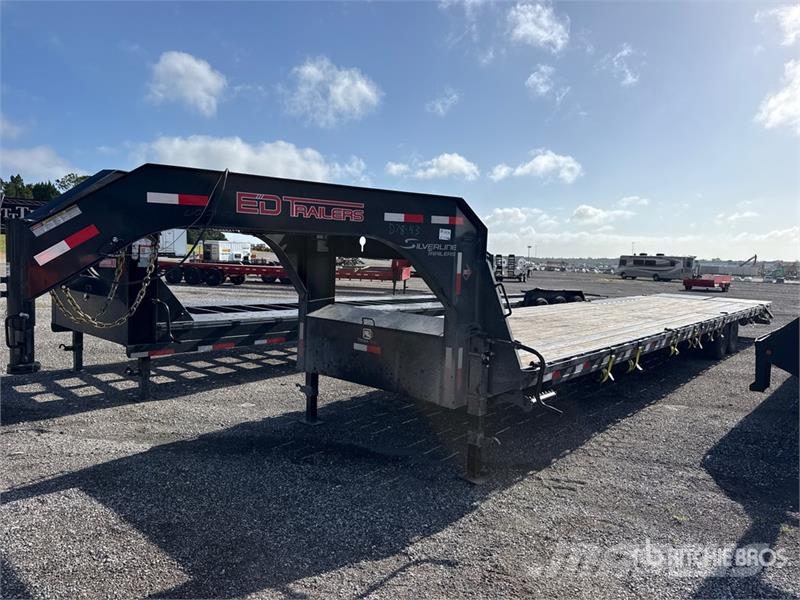 ED Trailers 40 ft T/A Gooseneck Equipment Trailer Auto pārvadāšanas treileri