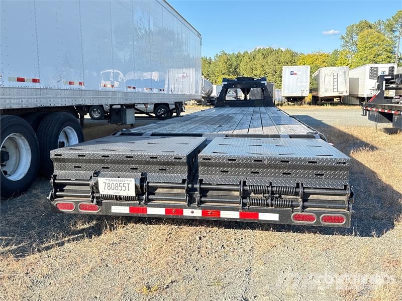 ED Trailers 40 ft T/A Gooseneck Equipment Trailer Autotransport-Anhänger