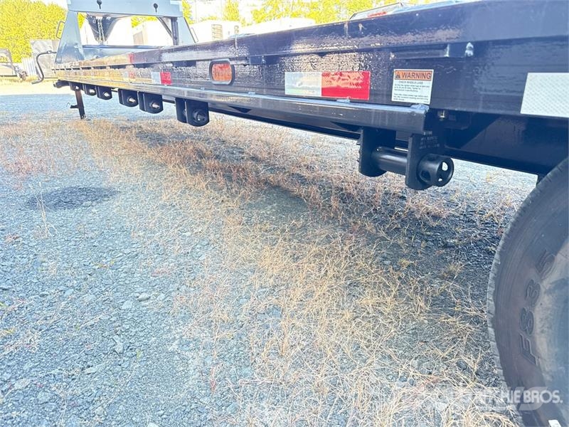 ED Trailers 40 ft T/A Gooseneck Equipment Trailer Autotransport-Anhänger