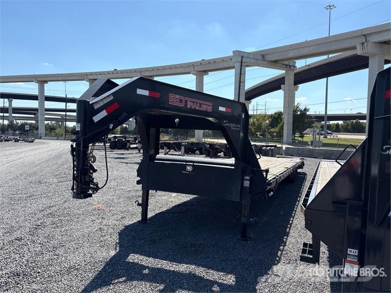 ED Trailers 40 ft T/A Gooseneck Equipment Trailer Prikolice za prevoz vozil