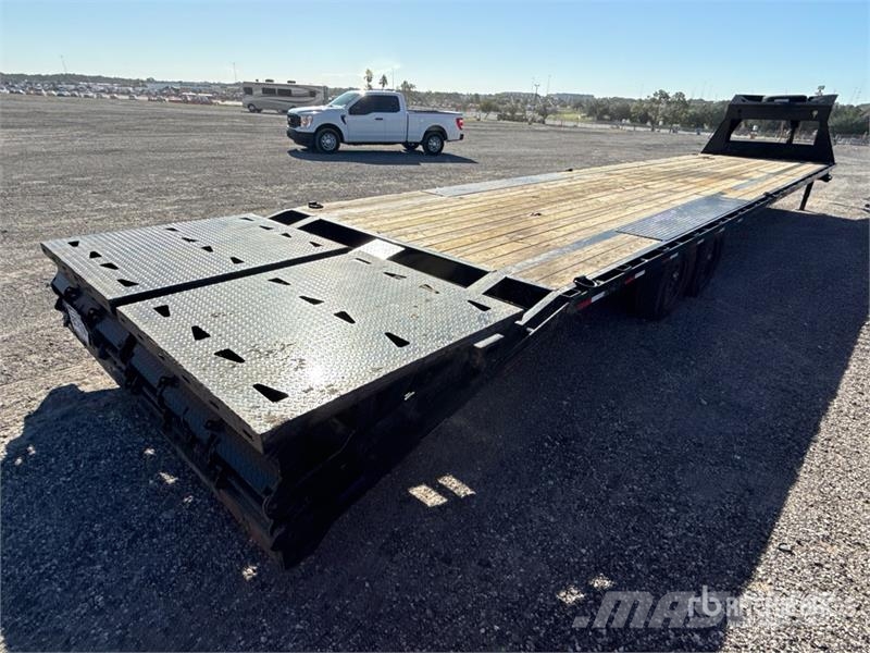 ED Trailers 40 ft T/A Gooseneck Equipment Trailer 차량 운반용 트레일러