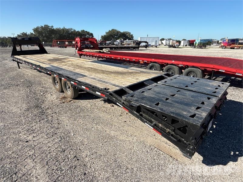 ED Trailers 40 ft T/A Gooseneck Equipment Trailer 차량 운반용 트레일러