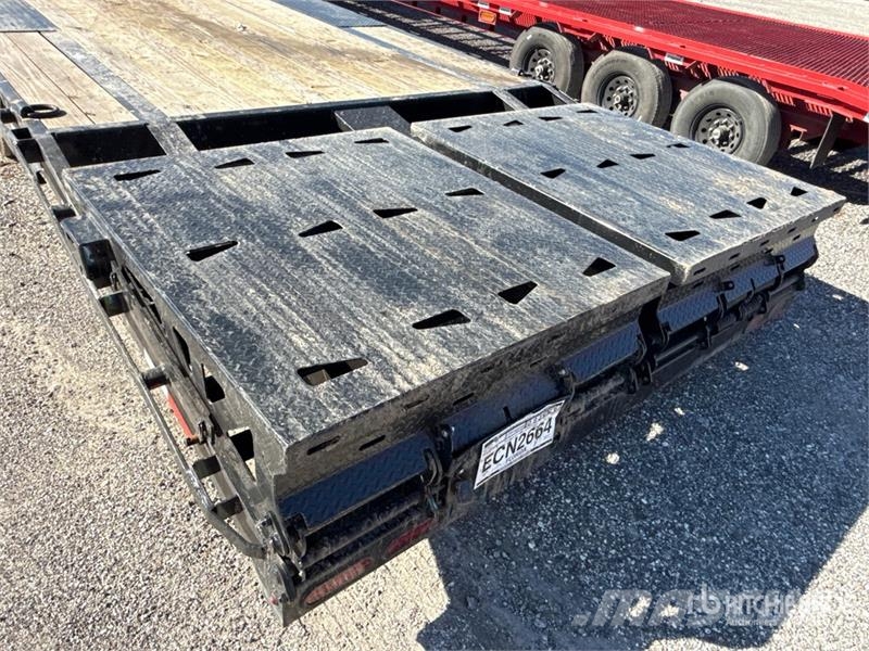 ED Trailers 40 ft T/A Gooseneck Equipment Trailer 차량 운반용 트레일러