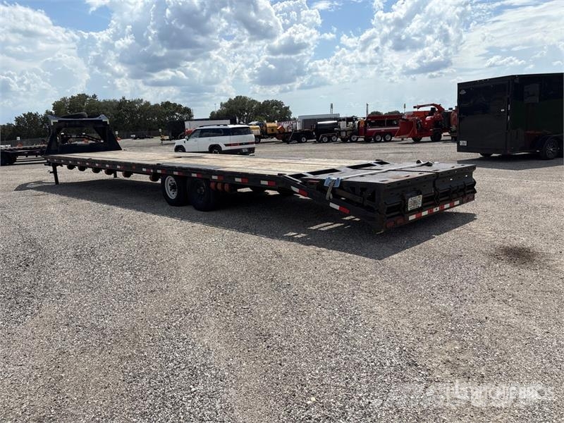 ED Trailers FD1024027GN 40 ft T/A Gooseneck Equipment 車輛運輸拖車