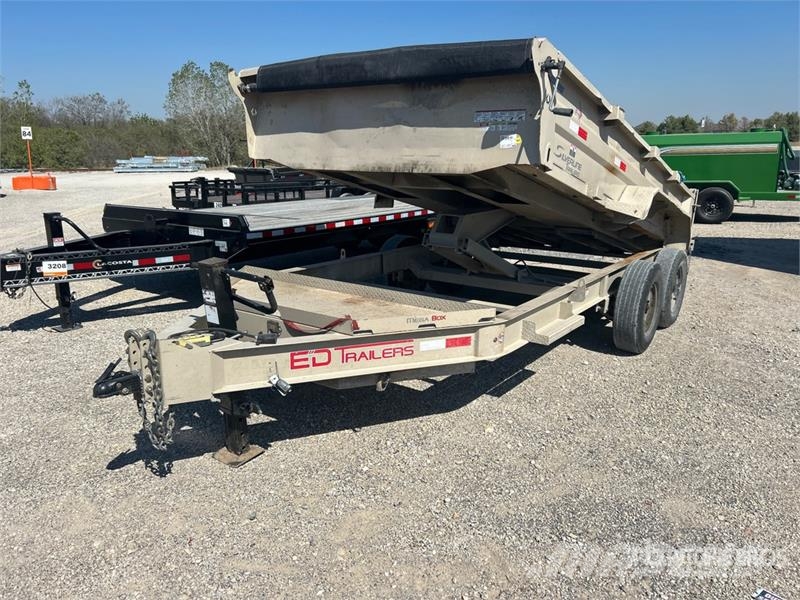 ED Trailers GDT831427165-BP 14 ft T/A Dump Utility Tr Самоскиди