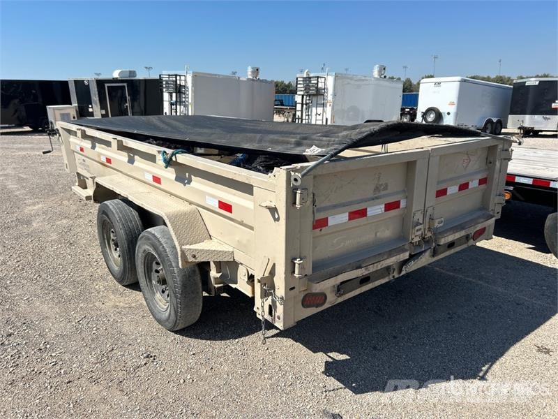 ED Trailers GDT831427165-BP 14 ft T/A Dump Utility Tr Самоскиди