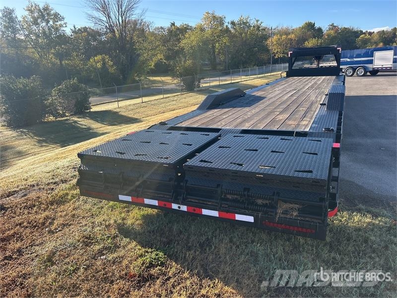 ED Trailers Gooseneck Equipment Trailer Прицепы-Автовозы