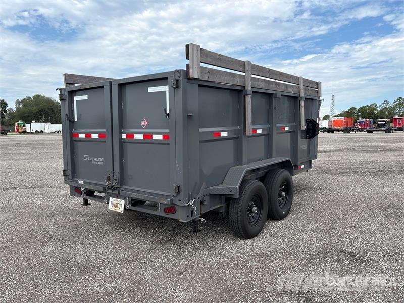 ED Trailers LPT8314274S-BP 20 ft T/A Dump Utility Tra Remorque benne