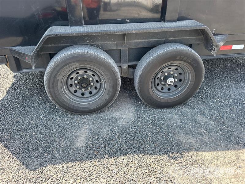 ED Trailers LPT8314274S-GN 14 ft T/A Gooseneck Dump U Самоскиди