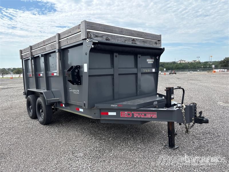 ED Trailers LPT8314274S-BP 20 ft T/A Dump Utility Tra Remorque benne