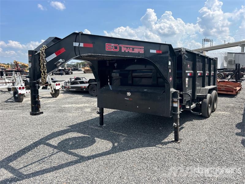 ED Trailers LPT8314274S-GN 14 ft T/A Gooseneck Dump U Самоскиди