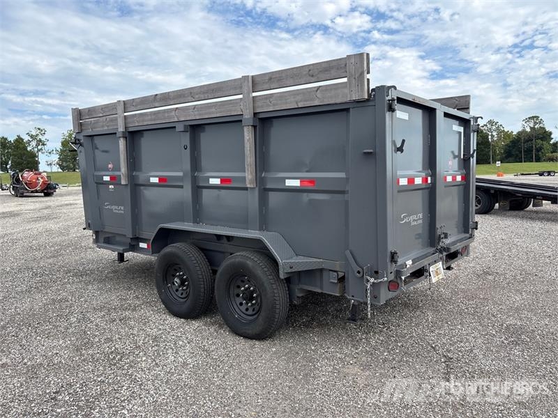 ED Trailers LPT8314274S-BP 20 ft T/A Dump Utility Tra Remorque benne