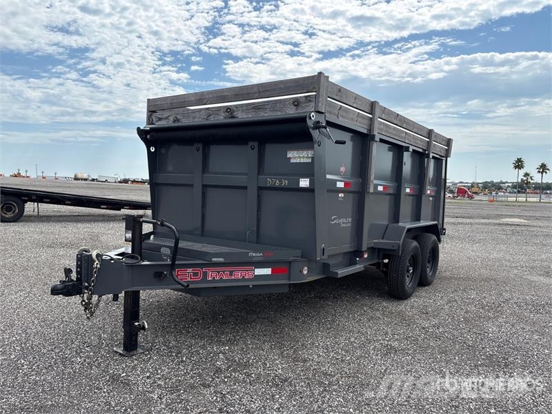 ED Trailers LPT8314274S-BP 20 ft T/A Dump Utility Tra Remorque benne