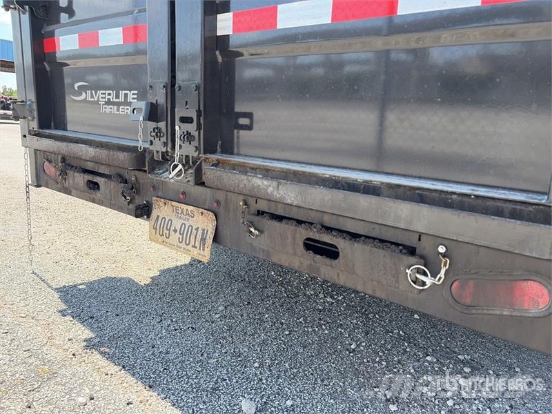ED Trailers LPT8316272S-GN 15 ft T/A Gooseneck Dump U 티퍼 트레일러