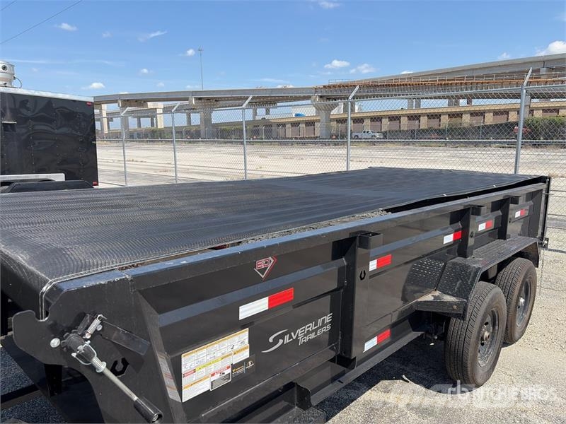 ED Trailers LPT8316272S-GN 15 ft T/A Gooseneck Dump U 티퍼 트레일러