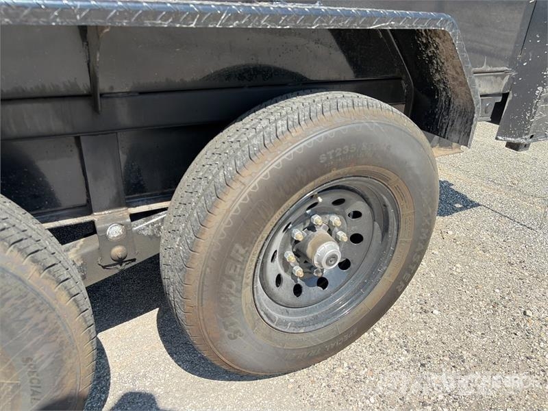 ED Trailers LPT8316272S-GN 15 ft T/A Gooseneck Dump U 티퍼 트레일러