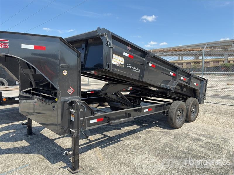 ED Trailers LPT8316272S-GN 15 ft T/A Gooseneck Dump U 티퍼 트레일러