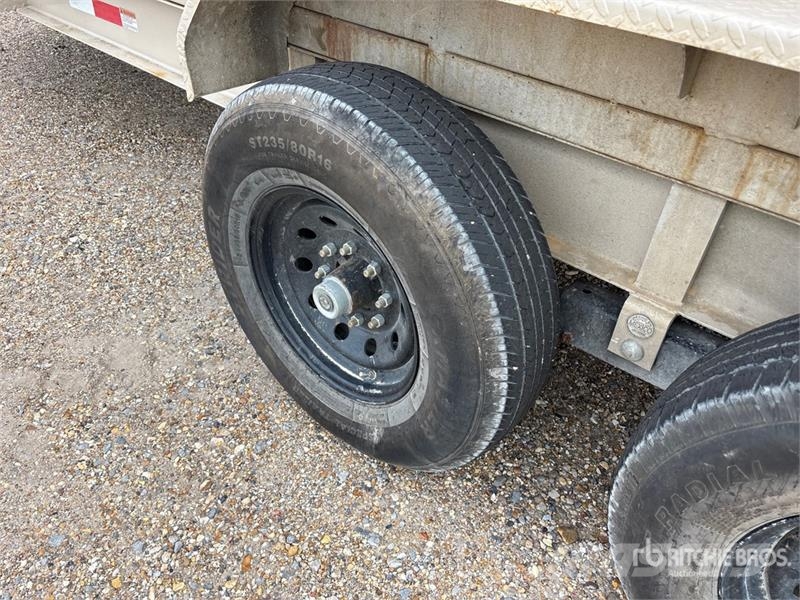 ED Trailers LPT8316274S-BP 15 ft 6 in T/A Dump Utilit Bañera