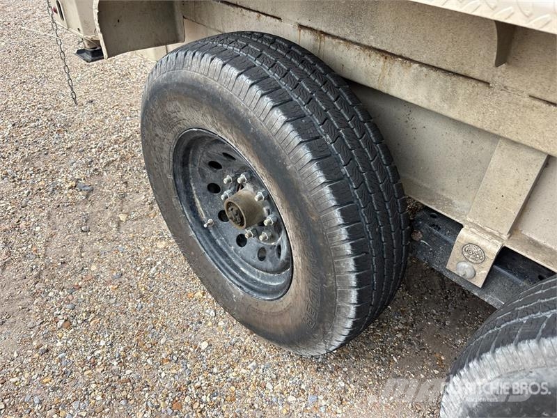 ED Trailers LPT8316274S-BP 15 ft 6 in T/A Dump Utilit Bañera