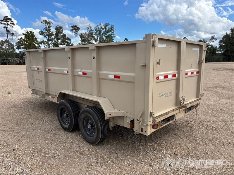 ED Trailers LPT8316274S-BP 15 ft 6 in T/A Dump Utilit Bañera