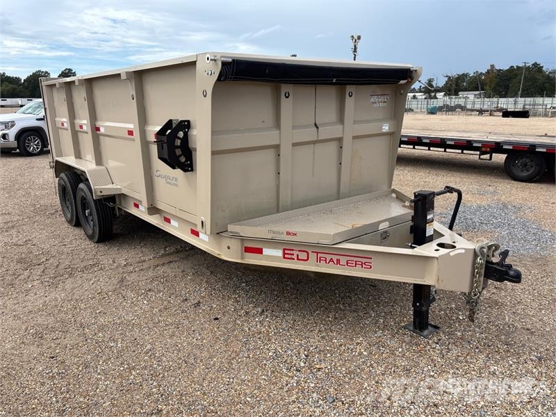 ED Trailers LPT8316274S-BP 15 ft 6 in T/A Dump Utilit Bañera