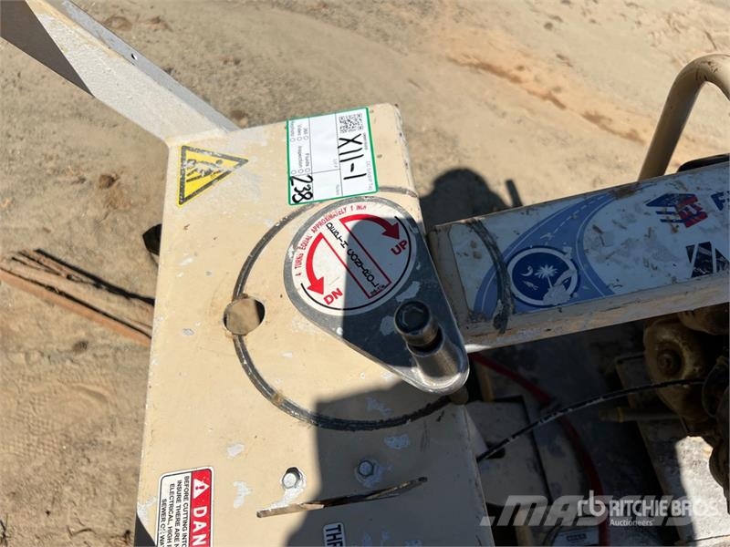 Edco DS20-390 20 in Walk-Behind Saw Mobile sagbruk