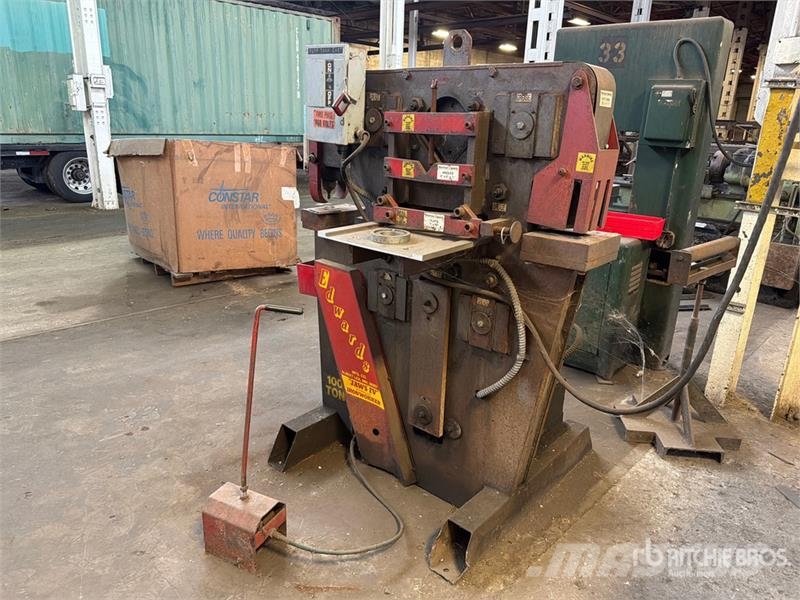 Edwards Jaws IV 100 Ton Hydraulic Press Brake Будтехніка - Інші