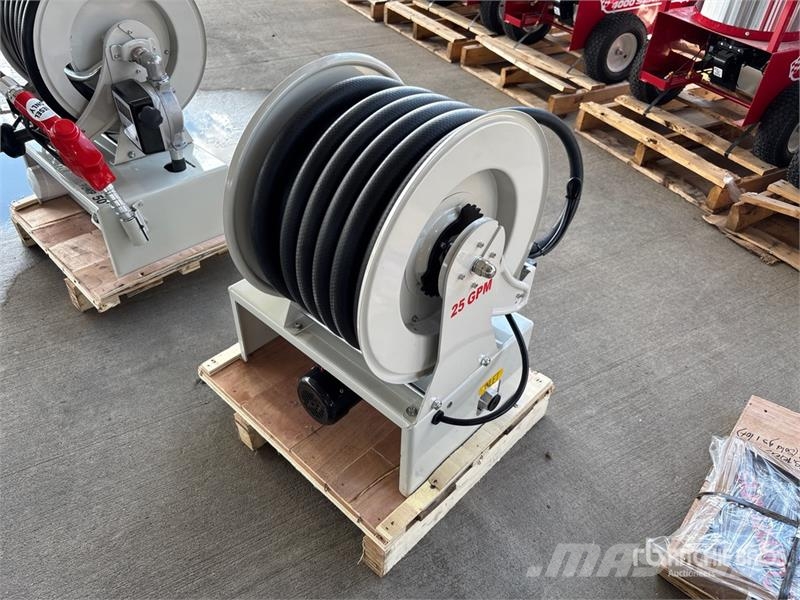 Electric Metered Diesel 50 ft Fuel Reel w/ HD 12v Outros componentes