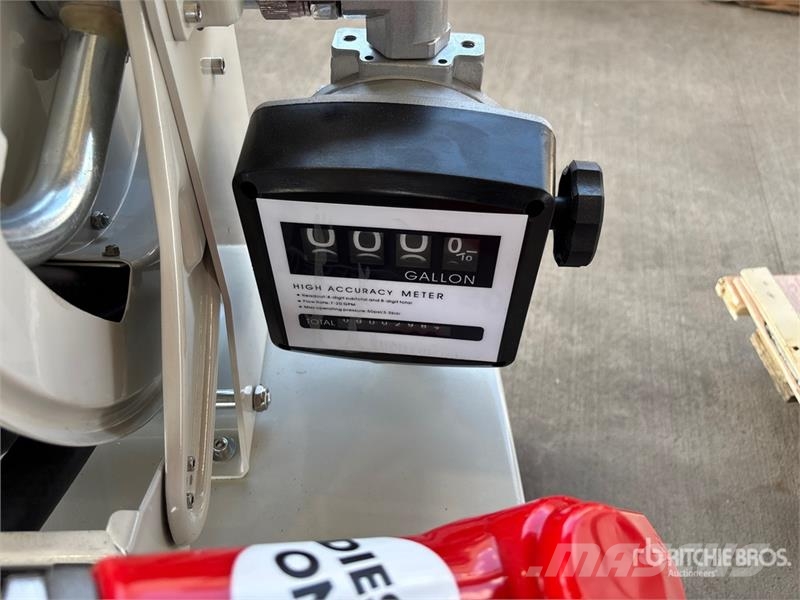 Electric Metered Diesel 50 ft Fuel Reel w/ HD 12v Outros componentes