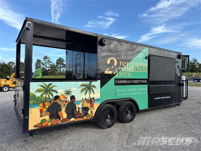 Empire Cargo 25 ft T/A Food Concession Trailer Outros reboques