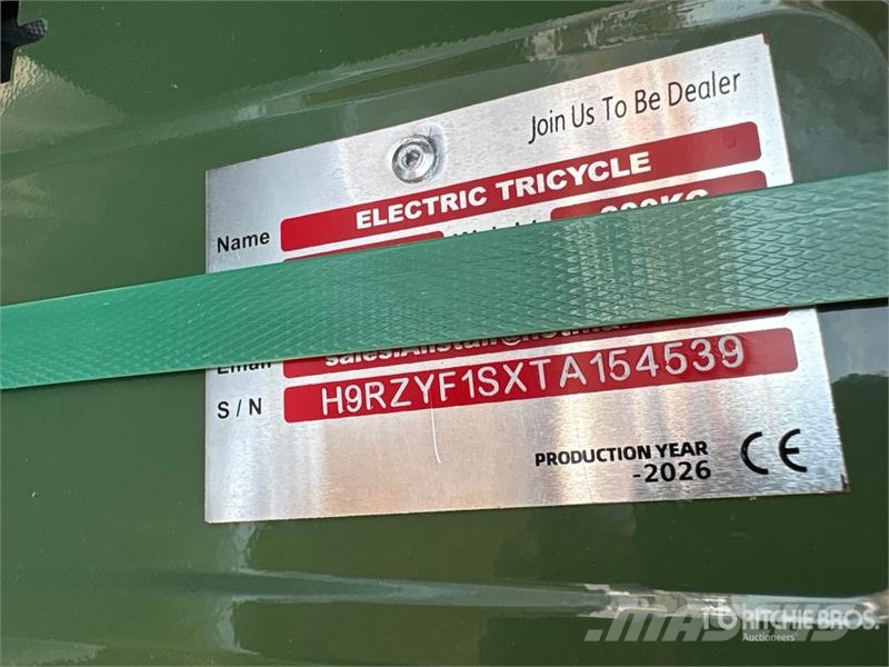  ET13-GREEN Electric Mini Trike (Unused) Lengvieji automobiliai