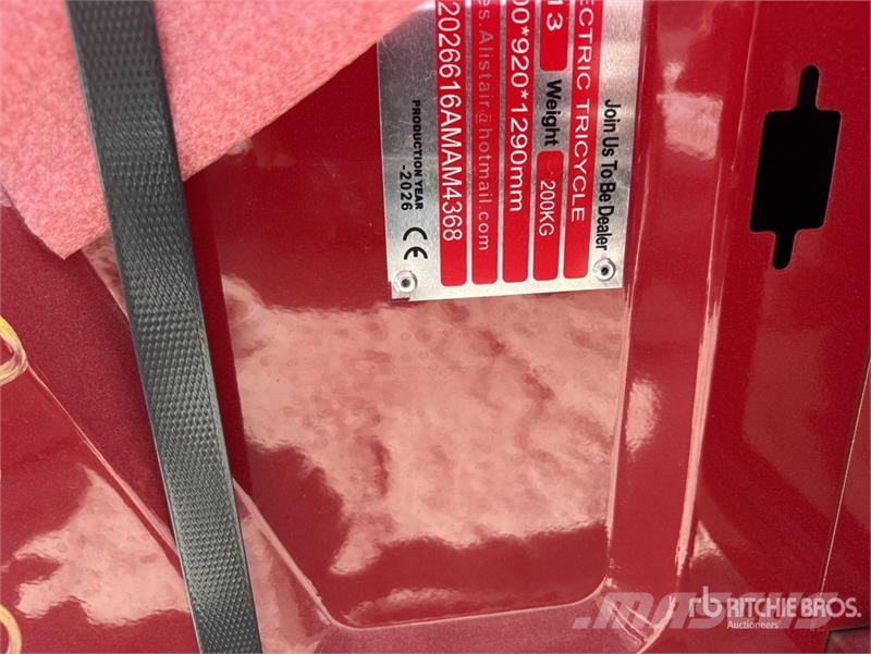ET13-RED Electric Mini Trike (Unused) 汽车