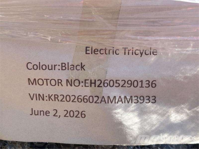 ET13Electric Mini Trike (Unused) Cars