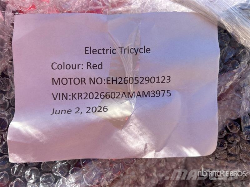  ET13Electric Mini Trike (Unused) Cars