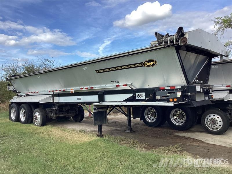 Etnyre 36 ft Tri/A Live Bottom Trailer Semi-reboques de piso móvel