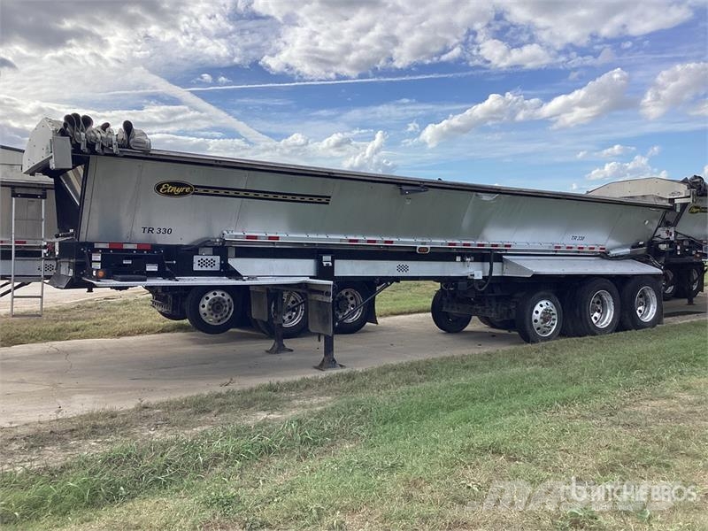 Etnyre 36 ft Tri/A Live Bottom Trailer Semi-reboques de piso móvel