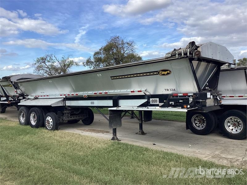 Etnyre 36 Ft Tri/A Live Bottom Trailer Semi-reboques de piso móvel