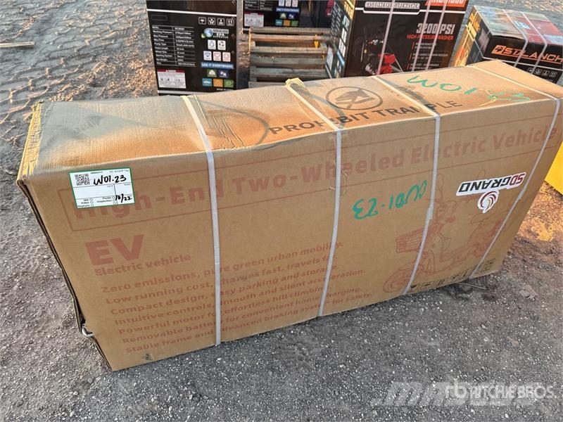 EV-BLACK Electric Scooter (Unused) 全地形車