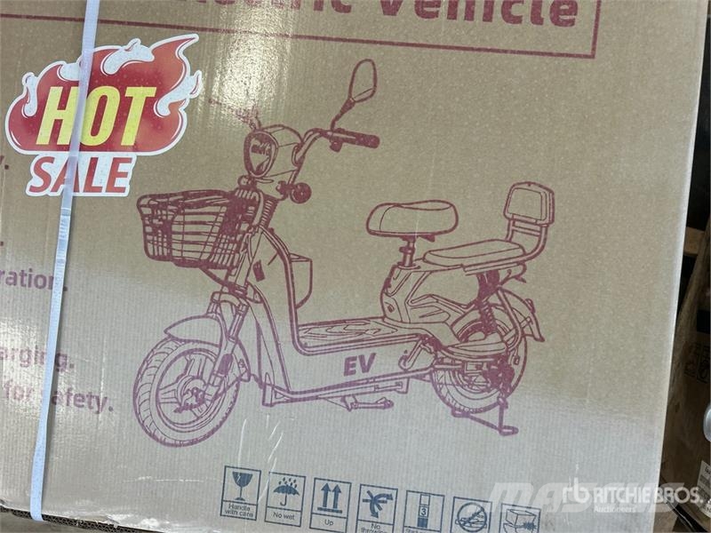 EV-WHITE Electric Scooter (Unused) ATV/Quad