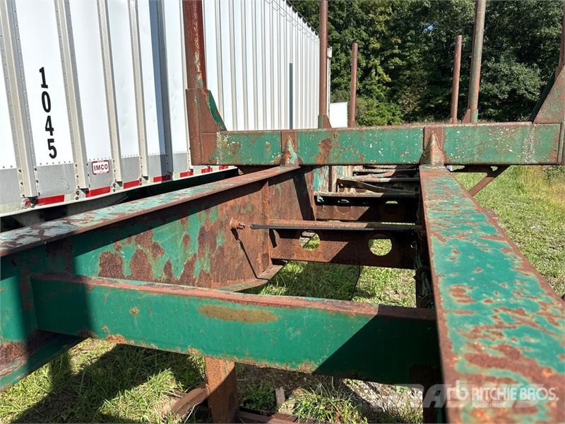 Evans LW2445P 45 ft T/A Pole Log Trailer (Inoperable) Timber trailers