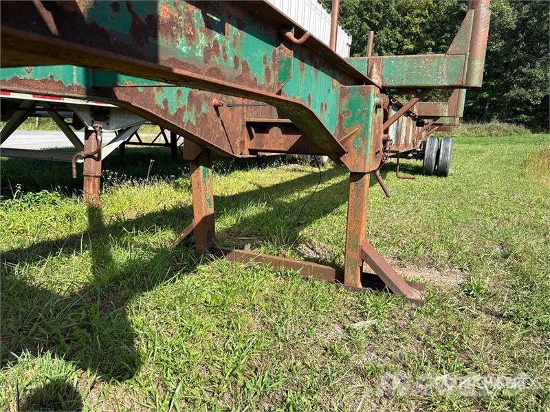 Evans LW2445P 45 ft T/A Pole Log Trailer (Inoperable) Timber trailers