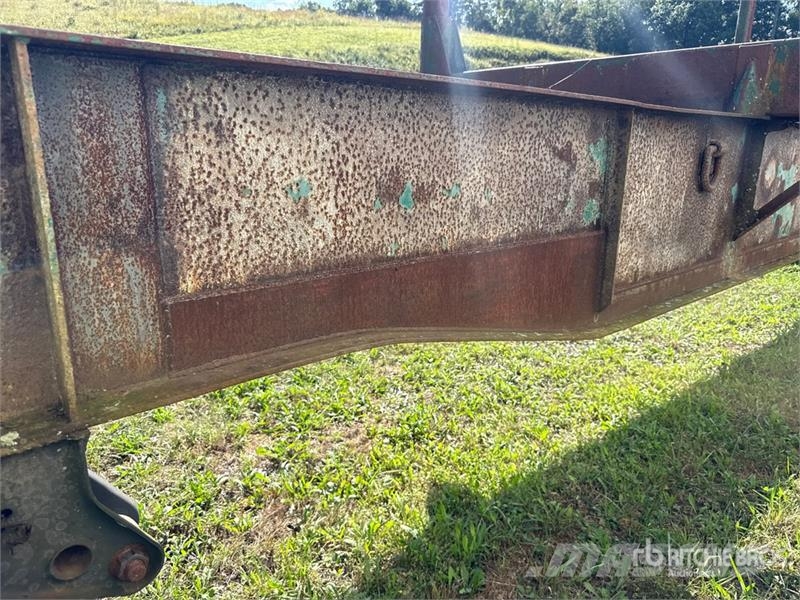 Evans LW2445P 45 ft T/A Pole Log Trailer (Inoperable) Timber trailers