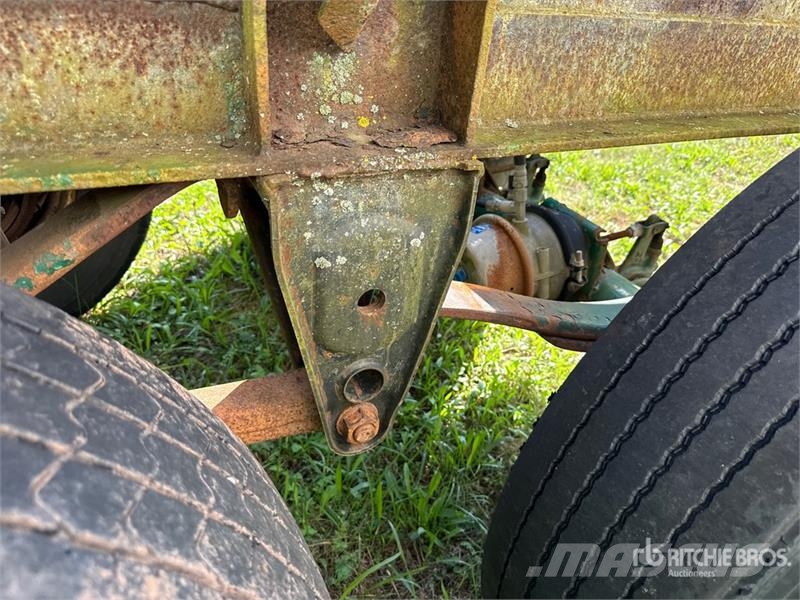 Evans LW2445P 45 ft T/A Pole Log Trailer (Inoperable) Timber trailers