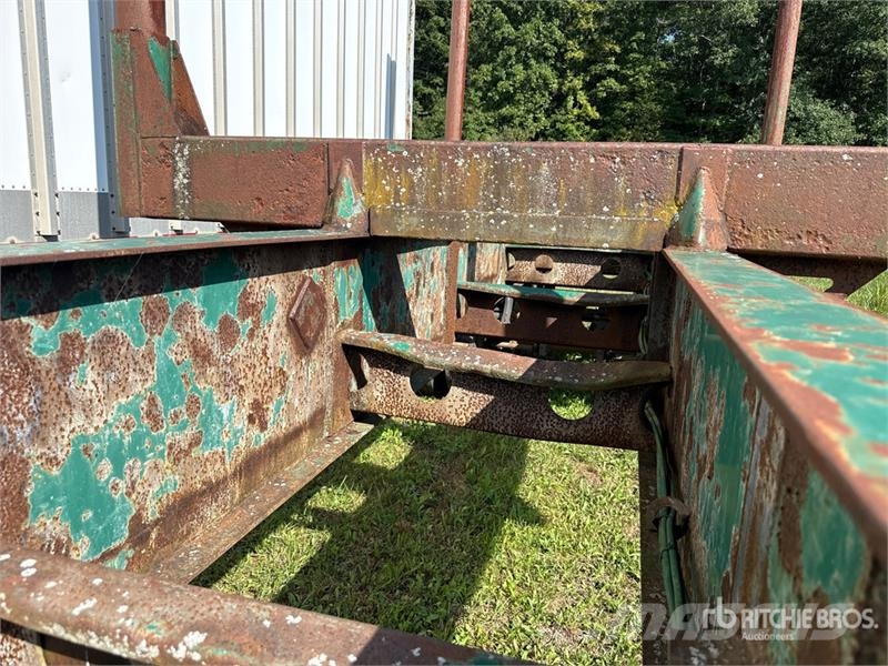 Evans LW2445P 45 ft T/A Pole Log Trailer (Inoperable) Timber trailers