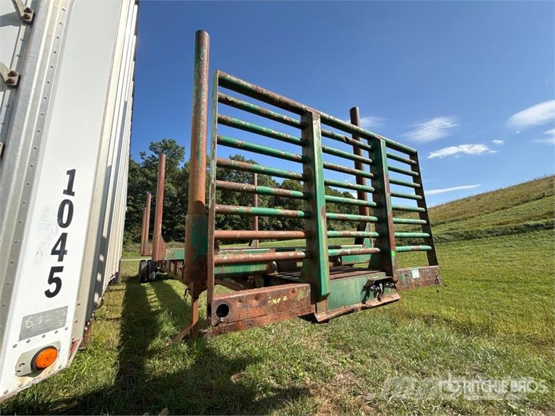 Evans LW2445P 45 ft T/A Pole Log Trailer (Inoperable) Timber trailers