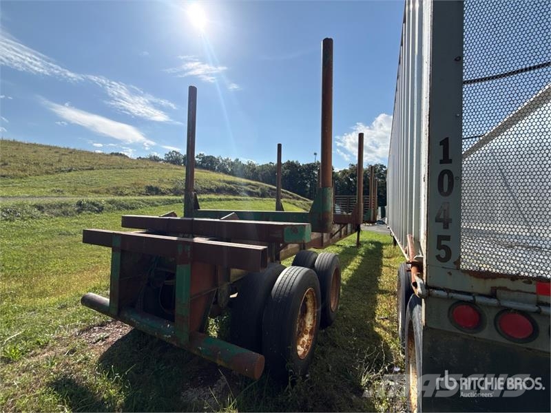 Evans LW2445P 45 ft T/A Pole Log Trailer (Inoperable) Timber trailers